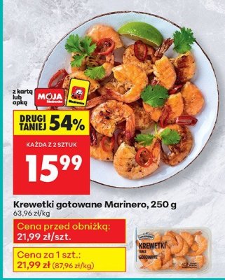 Krewetki gotowane promocja w Biedronka