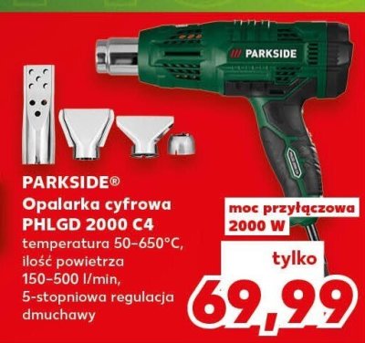 Opalarka cyfrowa PHLGD 2000 A1, 50-650°C promocja w Kaufland