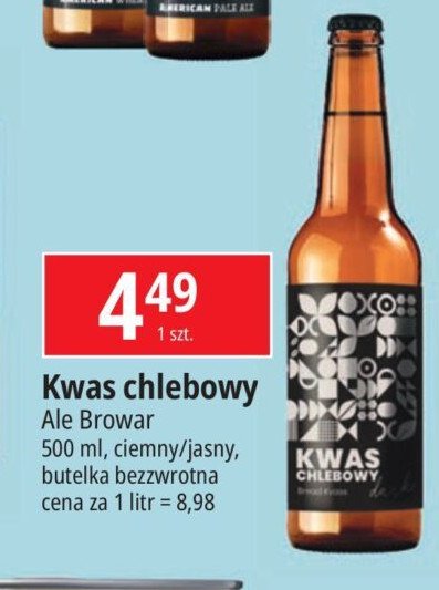 Kwas chlebowy jasny ALE BROWAR promocja