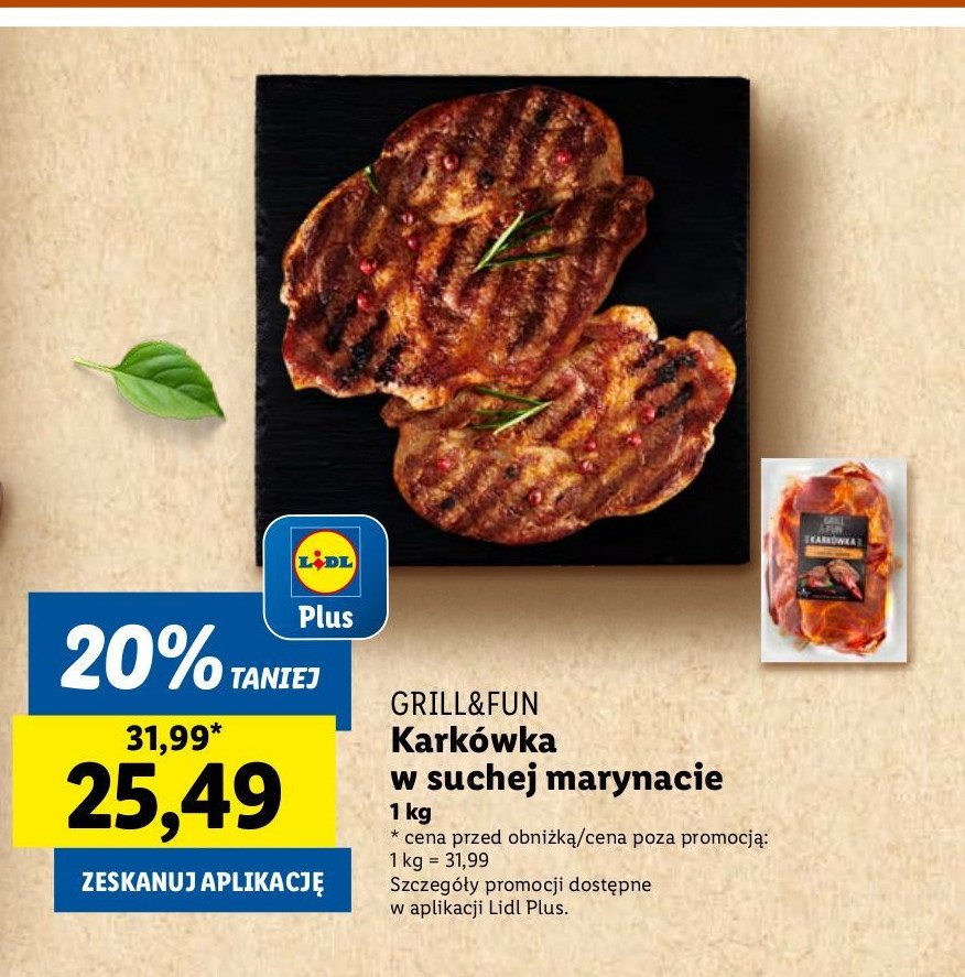 Kark贸wka wieprzowa w marynacie z papryki w臋dzonej Grill and fun promocja