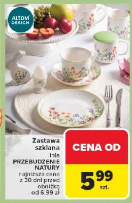 Filiżanka jumbo ze spodkiem 450 ml przebudzenie natury Altom design promocja