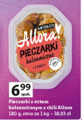 Pieczarki z octem balsamicznym z chili Allora 180 g promocja w Auchan