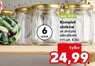 Komplet słoików 500 ml promocja