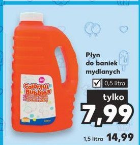 P艂yn do baniek mydlanych promocja