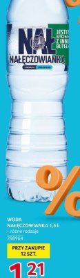 Woda Nałęczowianka 1,5L promocja w Selgros