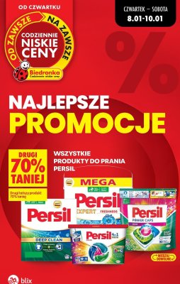Wszystkie produkty do prania Persil promocja w Biedronka