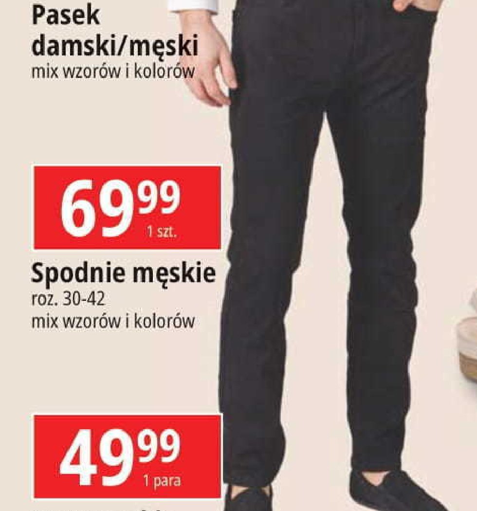 Spodnie m臋skie 30-42 promocja