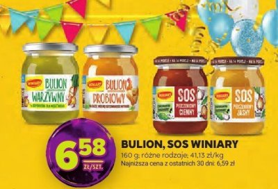 Bulion, sos Winiary promocja w Stokrotka