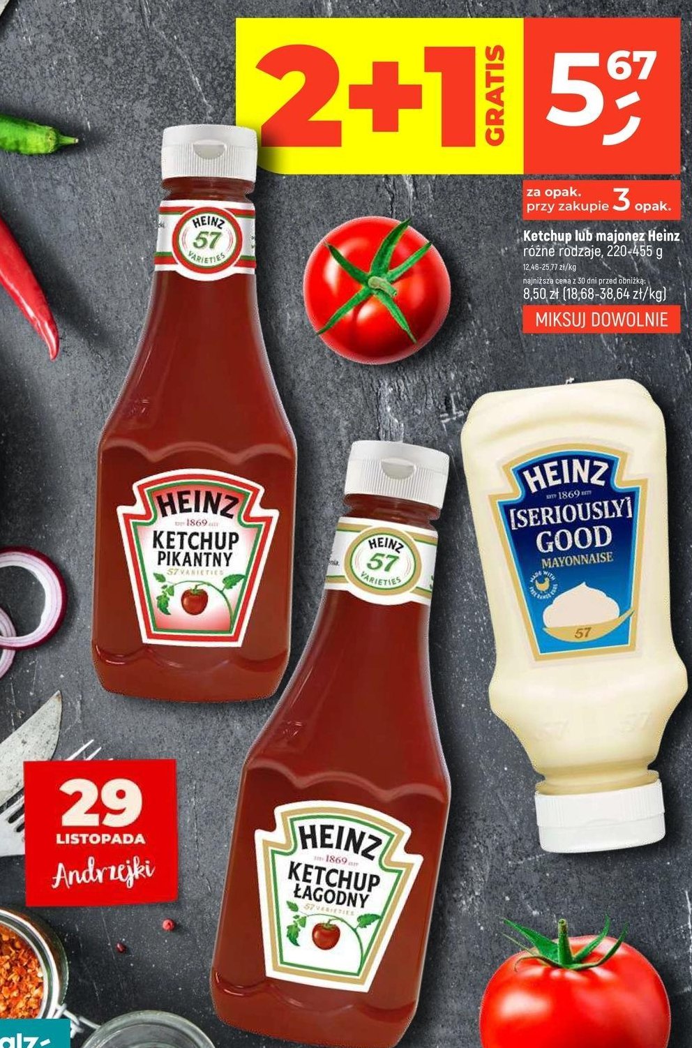 Majonez seriously good Heinz promocja