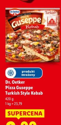 PizzaGuseppe Turkish Style Kebab promocja w Lidl