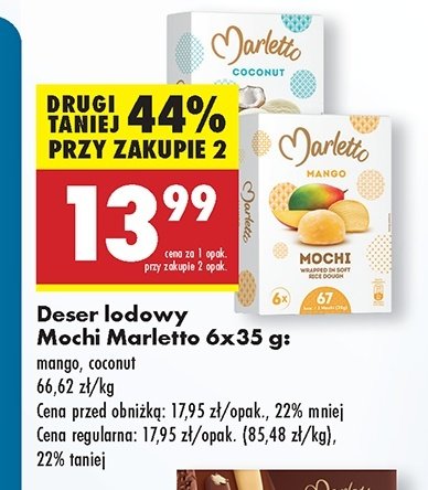 Mochi mango Marletto promocja