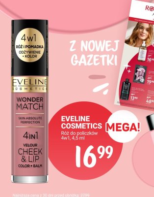 Róż do policzków 4w1 promocja w Rossmann