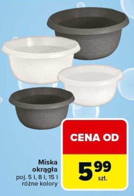 Miska okrągła promocja w Carrefour Market