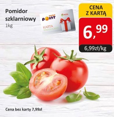 Pomidor szklarniowy promocja w Market Point