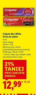 Pasta do zębów promocja w Lidl