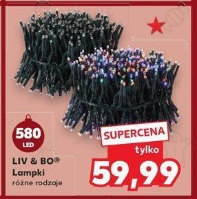 Lampki 580 led Liv & bo promocja