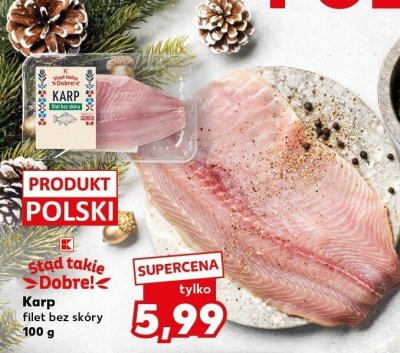 Karp filet bez skóry promocja w Kaufland