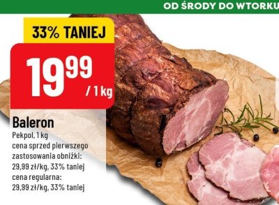Baleron 1 kg promocja w POLOmarket