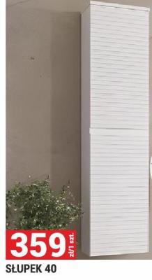 SŁUPEK 40 SERIA BRUNO kolor biały promocja w Merkury Market