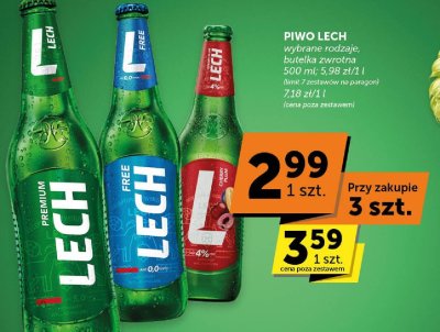 Piwo Lech Premium promocja w Euro Sklep