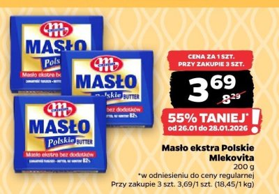 Masło promocja w Netto