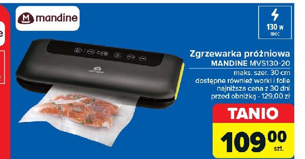 Zgrzewarka próżniowa mvs130-20 Mandine promocja