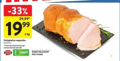 Polędwica sopocka PEKPOL promocja w Intermarche