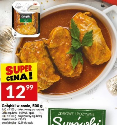 Gołąbki w sosie, 400 g promocja w Twój Market