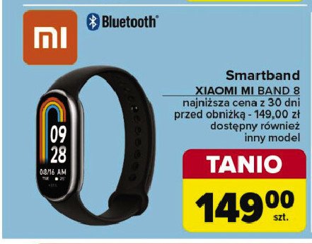 Opaska mi smart band 8 Xiaomi promocja