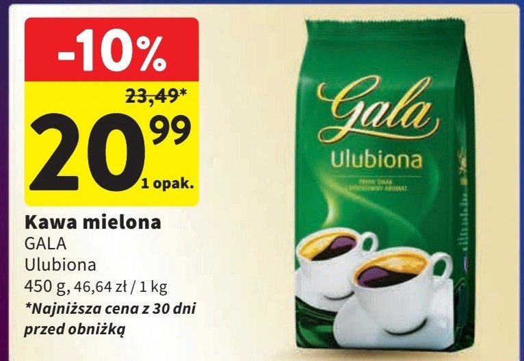 Kawa Gala ulubiona promocja