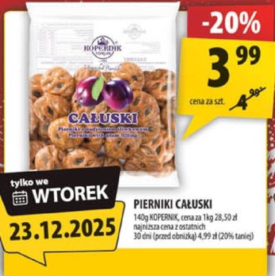 Pierniki Caluski promocja w Arhelan