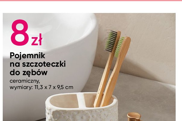 Pojemnik na szczoteczki do zębów promocja w Pepco