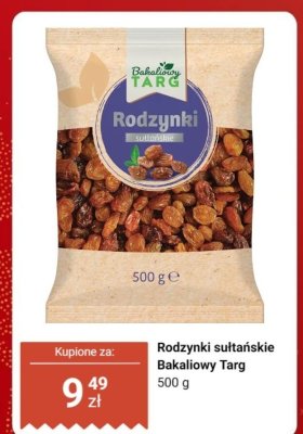 Rodzynki sułtańskie  promocja w Dino