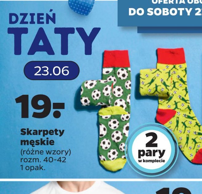 Skarpetki na dzień taty promocja