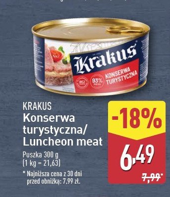 Konserwa luncheon meat Krakus animex promocja