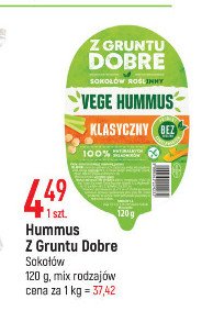 Hummus premium Sokołów z gruntu dobre promocja