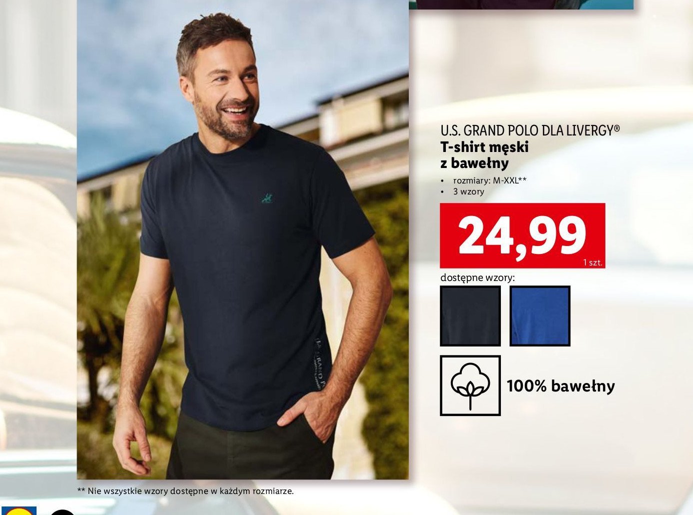 T-shirt męski m-xxl Us grand polo promocja