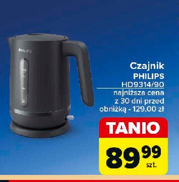 Czajnik hd9314/90 Philips promocja w Carrefour