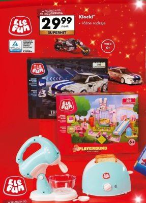 Klocki różne rodzaje promocja w Biedronka