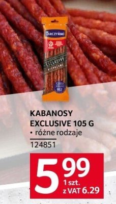 Kabanosy w臋gierskie pikantne promocja w Selgros