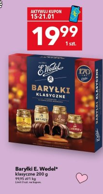 Baryłki E. Wedel klasyczne 200g promocja w LEWIATAN