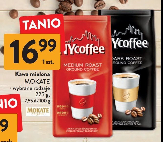 Kawa Ny coffee dark promocja