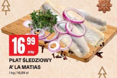 Śledź płat śledziowy ala Matias promocja w Chorten