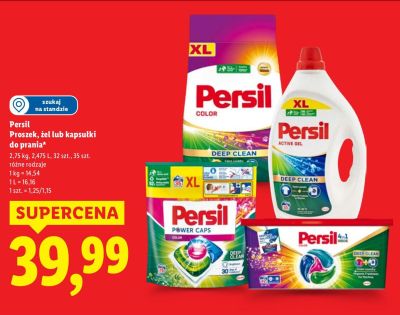 Proszek do prania różne rodzaje promocja w Lidl