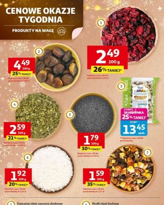Morele naturalne ciemne promocja w Auchan
