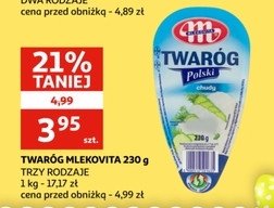 Twar贸g chudy Mlekovita promocja