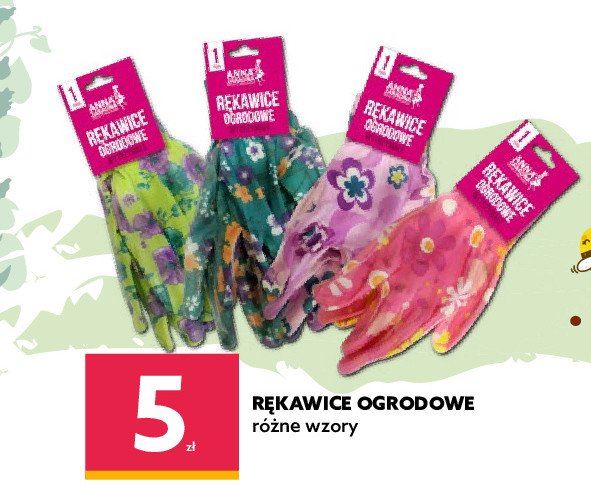Rękawice ogrodowe Anna zaradna promocja
