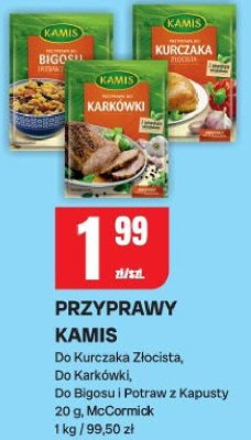 Przyprawa Kamis Do Kurczaka Złocista promocja w Chorten