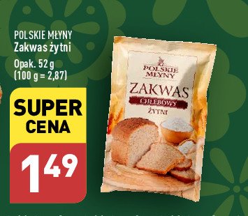 Zakwas chlebowy żytni Polskie młyny promocja