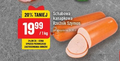 Schabowa kanapkowa Rzeźnik szymon poleca promocja